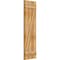 Ekena Millwork Joined Board-n-Batten Shutters w/Z-Bar, Rough Sawn Western Red Cedar, 16 1/8W x 54H, PR RBJ06Z16X054RWR - alternate 3